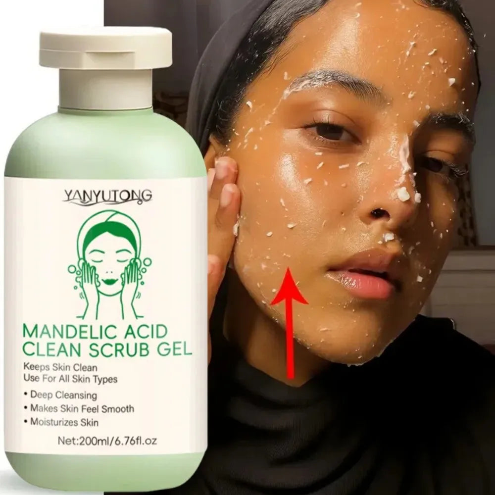 Exfoliating gel facial deep cleansing pore cleansing skin care whitening moisturizing repair facial scrub skin care