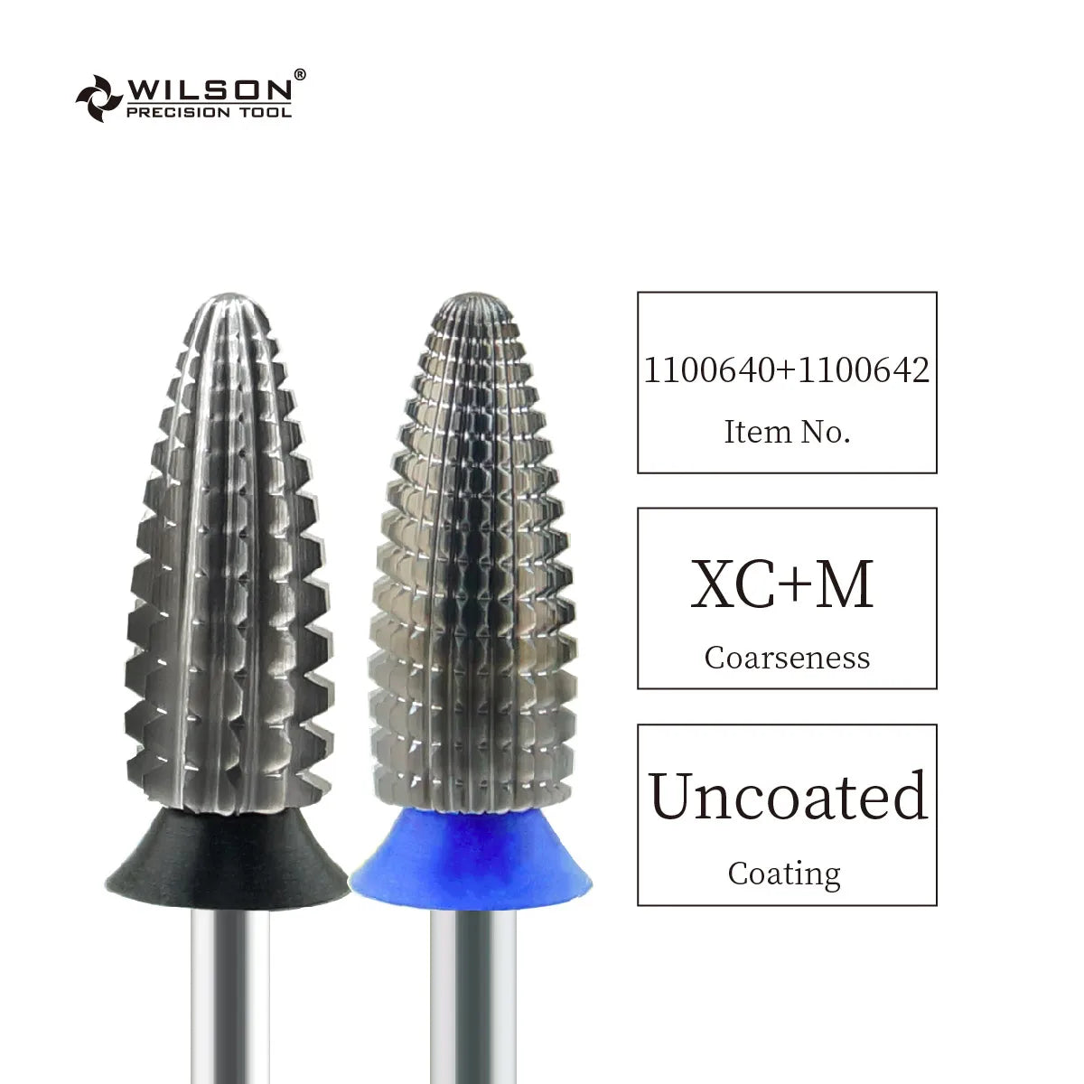 WILSON Typhoon Bits(2 Way)-Tools Nails Cutters for manicure Drill Bits nails accessories remove hard gel