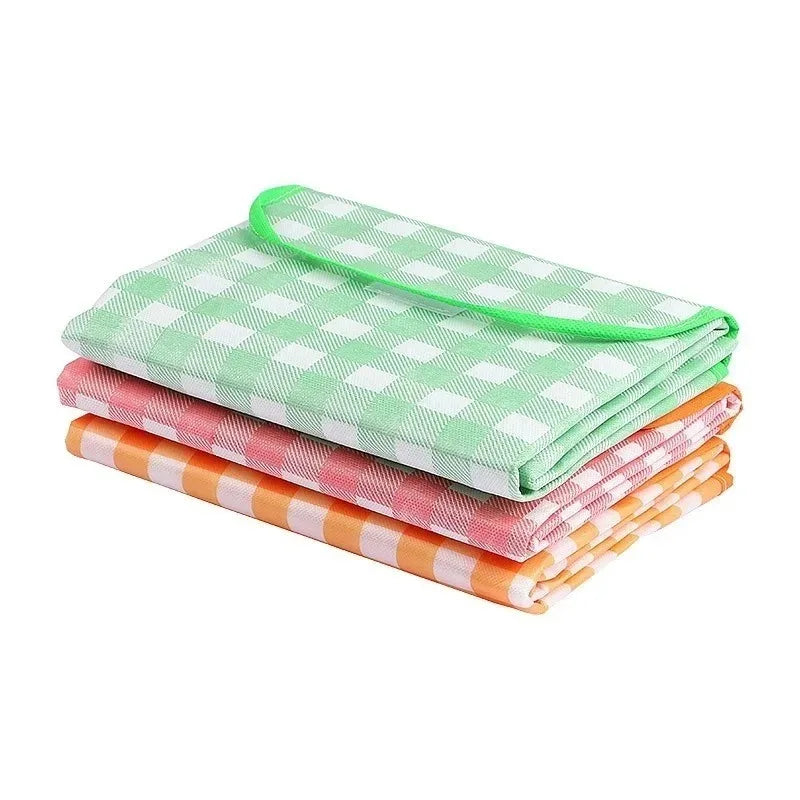 Outdoor Picnic Mat Waterproof Moisture-Proof Camping Ground Mat Thickened Picnic Blanket for Outdoor Activities and Grass Land