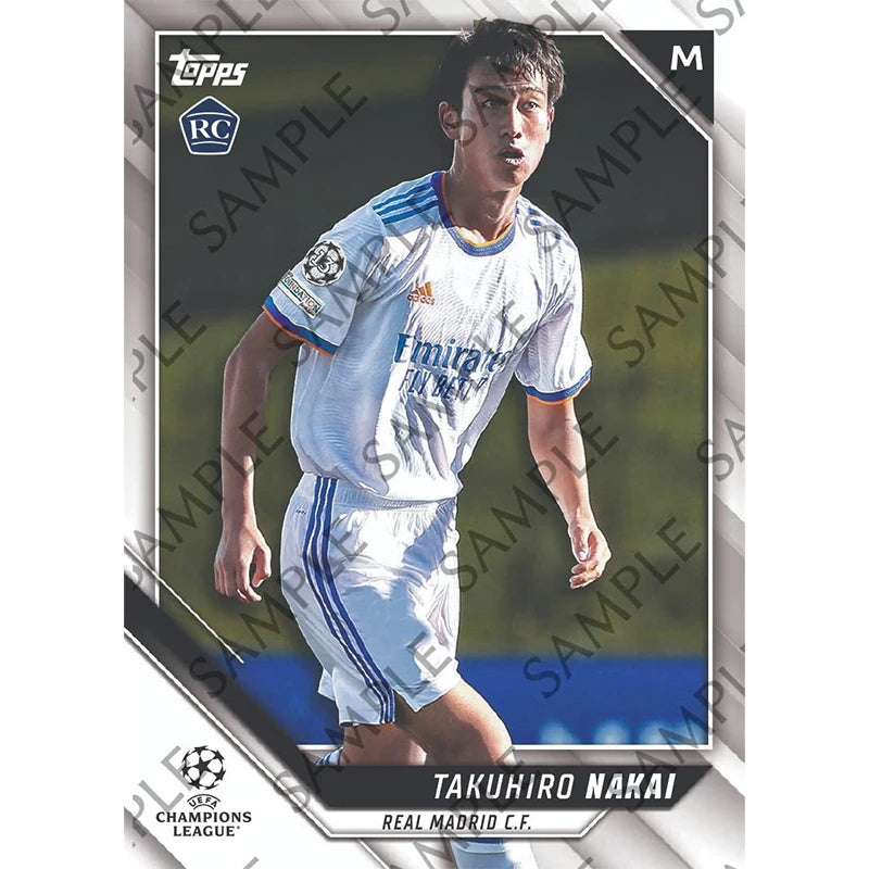 2022-2026 Topps Champions League Football Japan Edition Soccer Collection card Ronaldo Messi Limited signature
