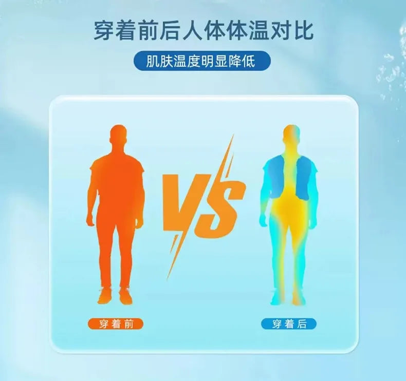 Summer Cooling Air Conditioner Suit Water-cooled Vest Water Circulation Refrigeration Vest Cooling Vest Refrigeration Air