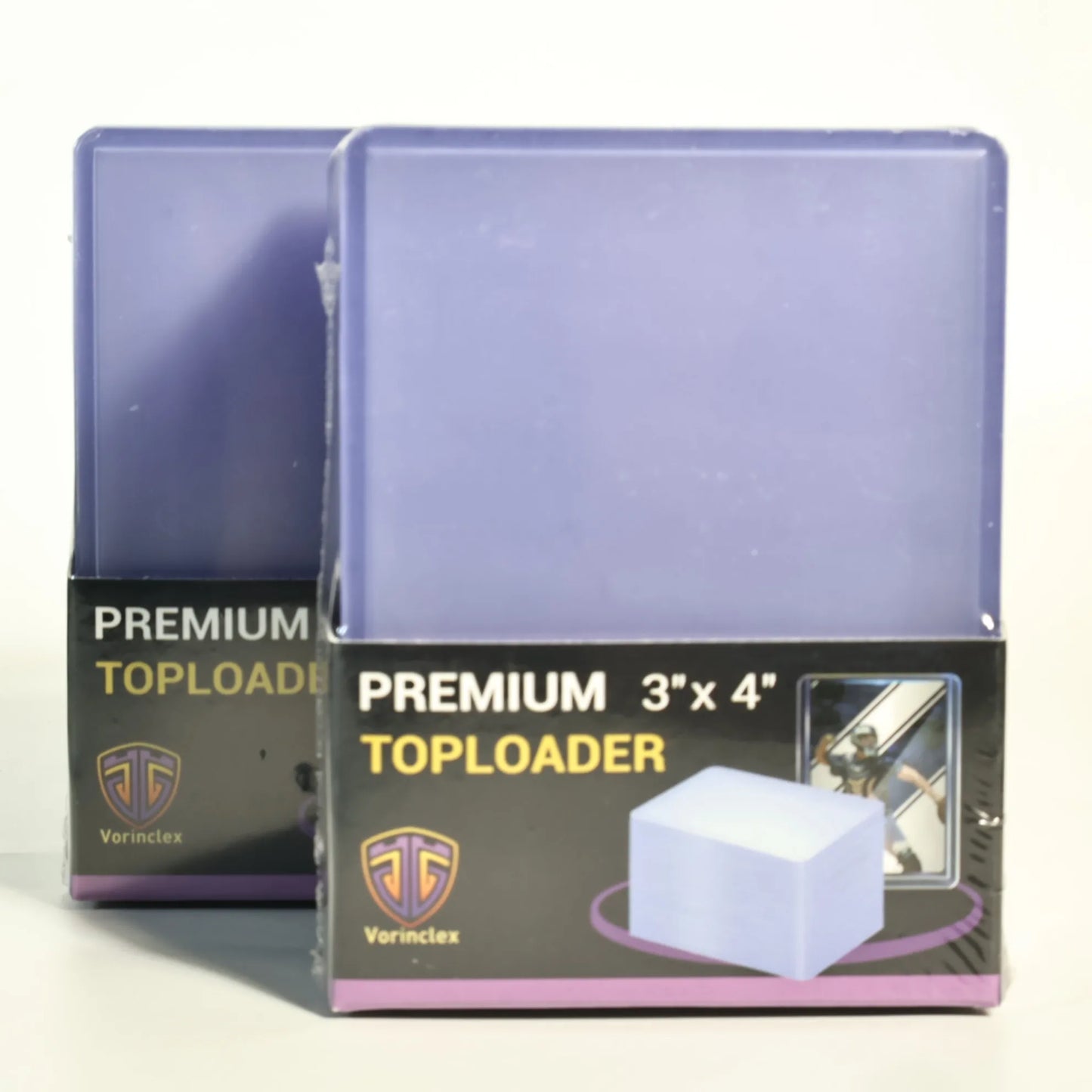 35PT Premium Toploader Card for Trading Sports Football and Game Cards 25pcs/100pcs Premium Clear Sleeves Card Holders