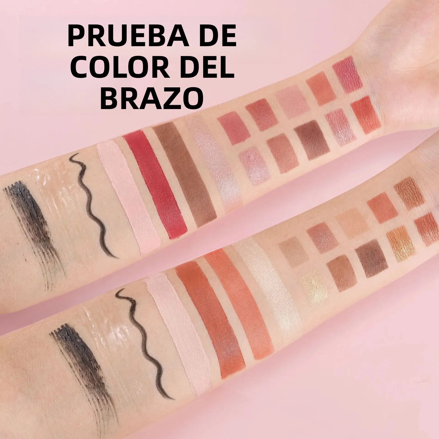 Professional Makeup Kit 11 Pieces Shadow Contour Blusher Set Waterproof Highly Pigmented Smudge Proof Face Cosmetics Collection