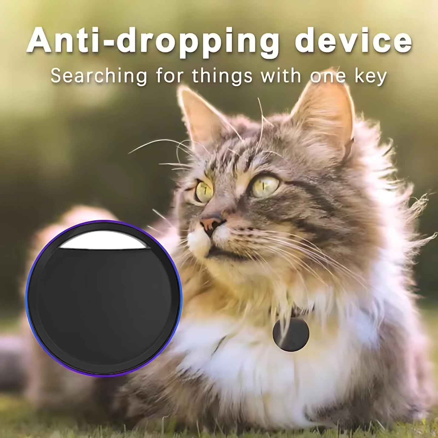 Smart Bluetooth Mini GPS Tracker Work With Find My APP ITag Anti Lost Reminder Device MFI Rated Locator Car Key Pet Kids Finder