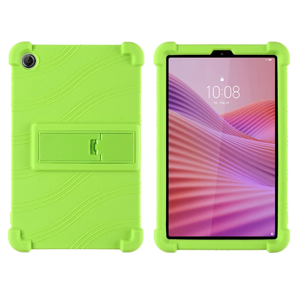 case For LENOVO Tab One 8.7 inch Tablet  protective cover Android Tablet Soft Silicone Adjustable Stand protective sleeve