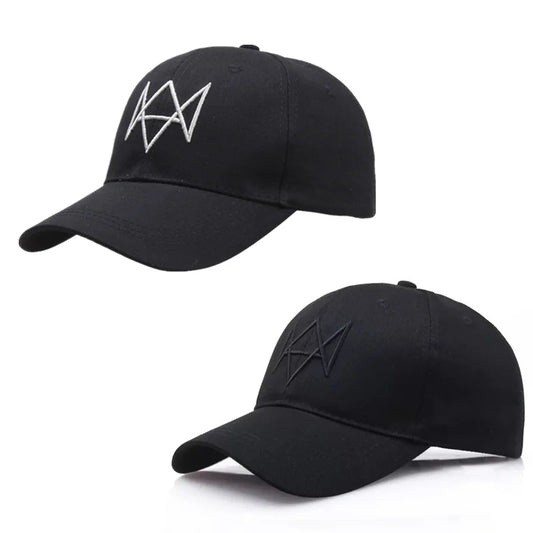 Game Watch Dog Baseball Cap Hip Hop Cap Cosplay Snapback Trucker Embroidery Sunscreen Hat Unisex Golf Cap
