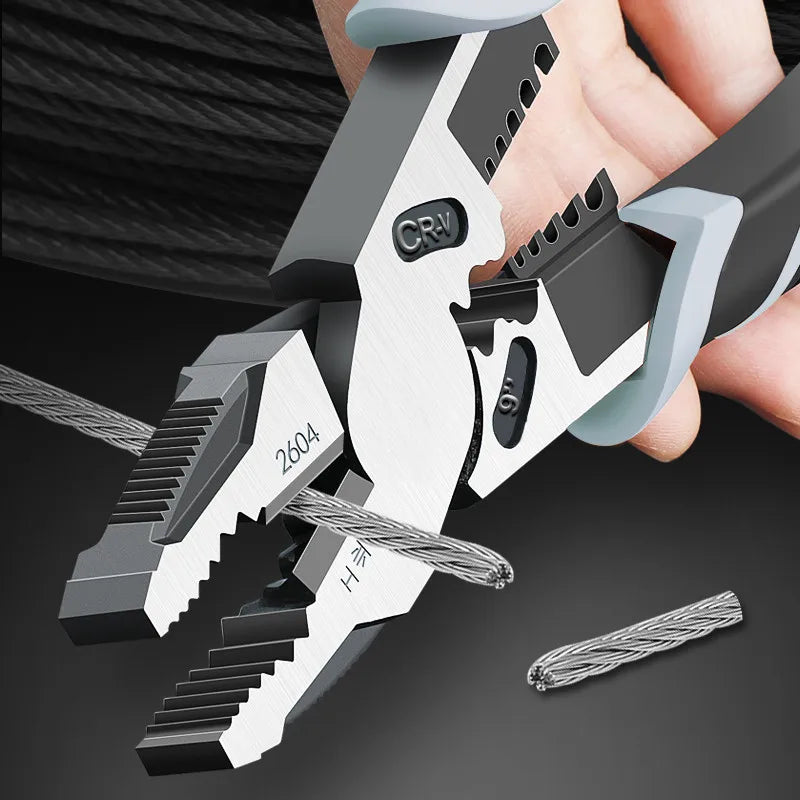 Universal Multifunctional Diagonal Pliers Needle Nose Pliers Hardware Tools Universal Wire Cutters Electrician Wire Pliers