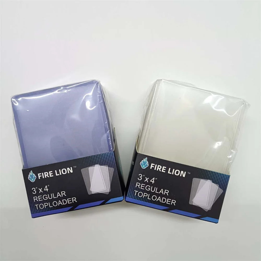 3"X4" Card Sleeves Top Loaders Baseball Trading Sports Football Card Protectors Hard Plastic Toploader Cards Holder Penny Sleeve