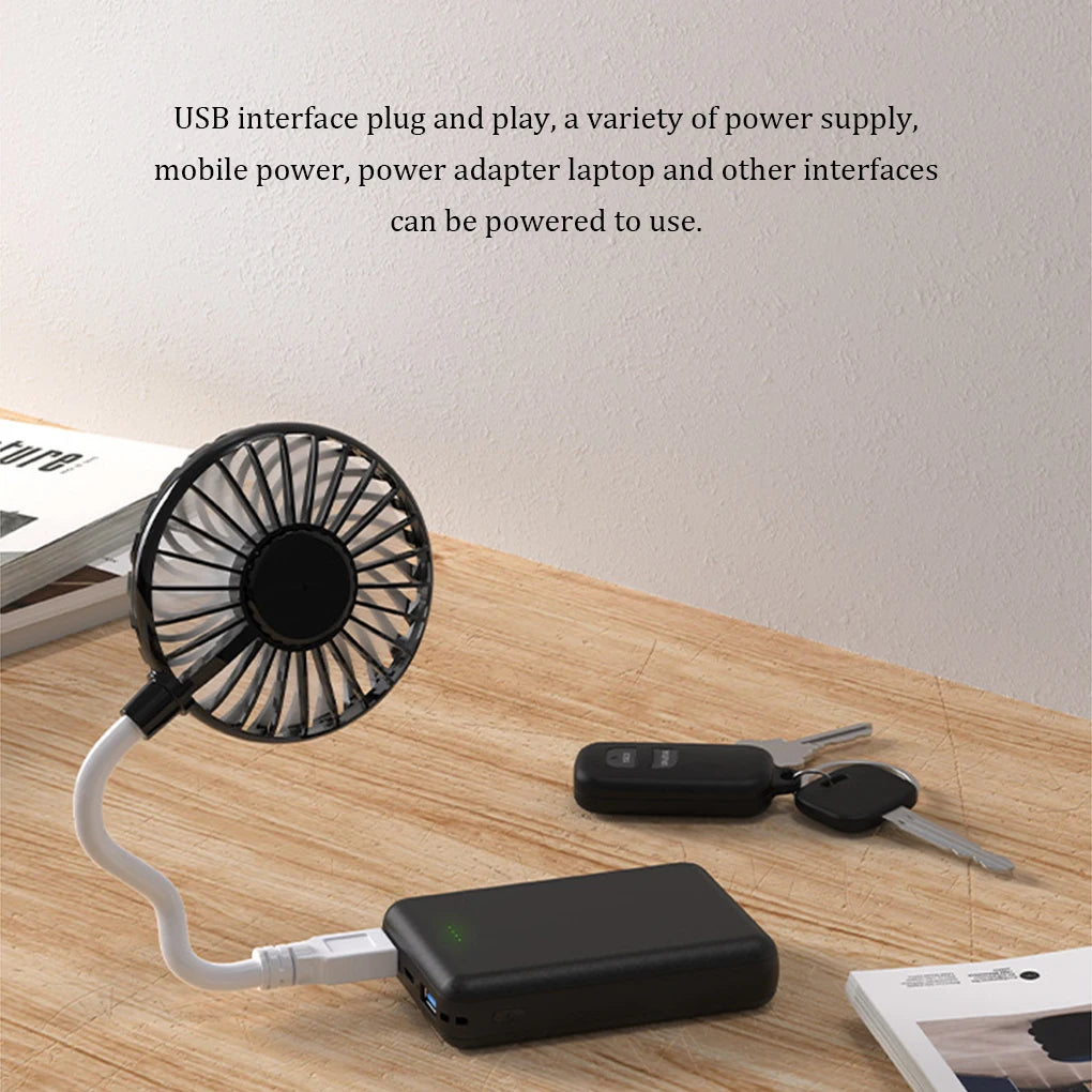 USB Fan Mini Air Cooler Fan Summer Camping Office Table Fan Ventilador Portable Cooling Fan For Power Bank Notebook Computer
