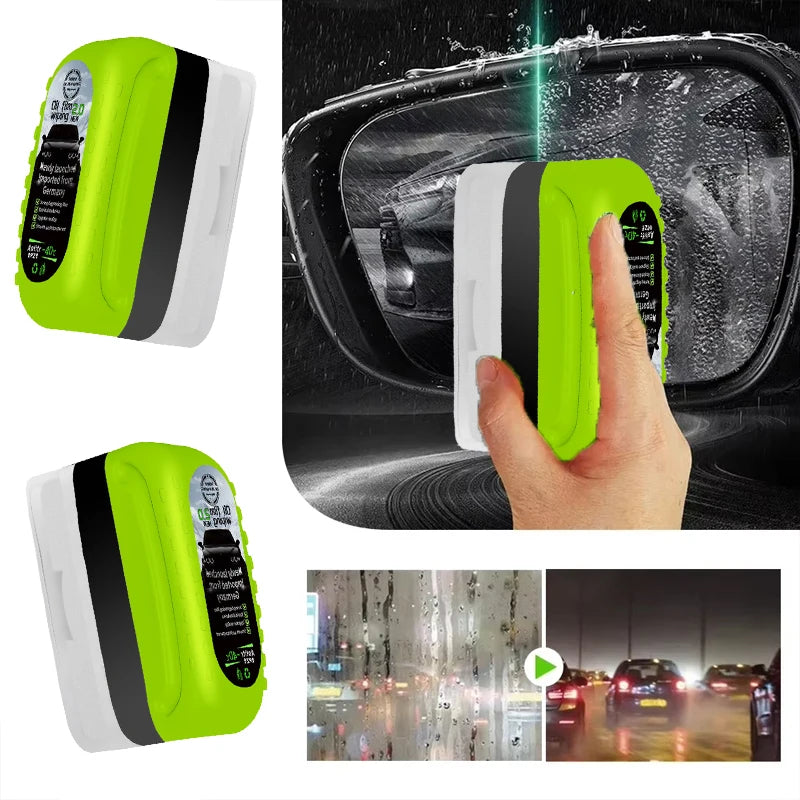 Car oil film cleaning agent, window front windshield rainproof and anti fog agent, coating remover Accessories