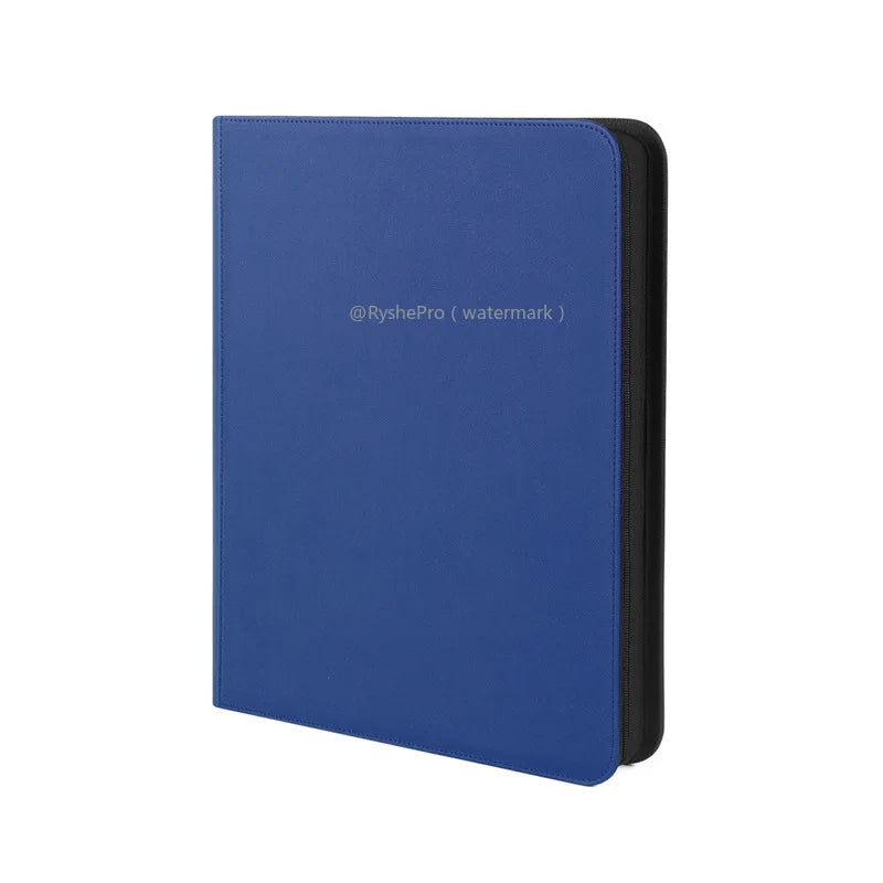 9 Pocket Card Binder for YuGiOh MTG TCG Game Card Holder Holds 252+ Top Loaders Waterproof Card Storage Album