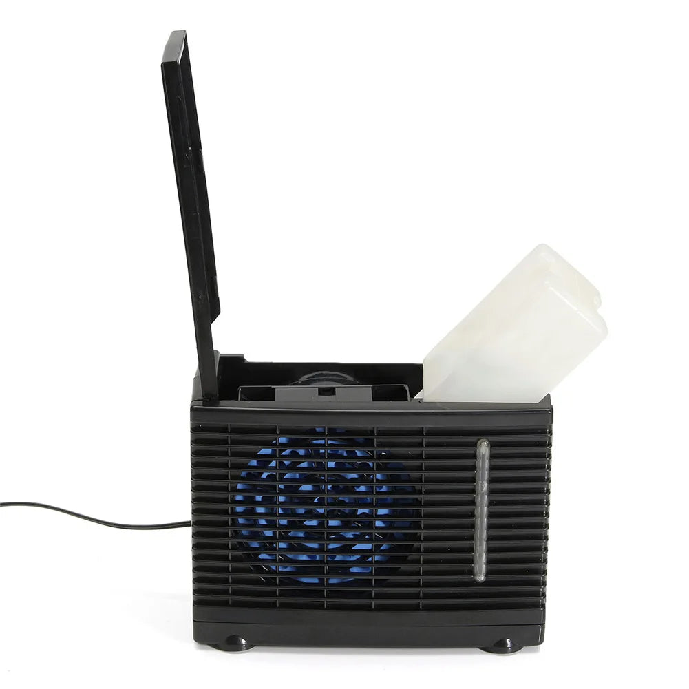 Portable Air Conditioner For Cars 12V Adjustable 60W Car Air Conditioner Cooler Cooling Fan Water Ice Evaporative Cooler
