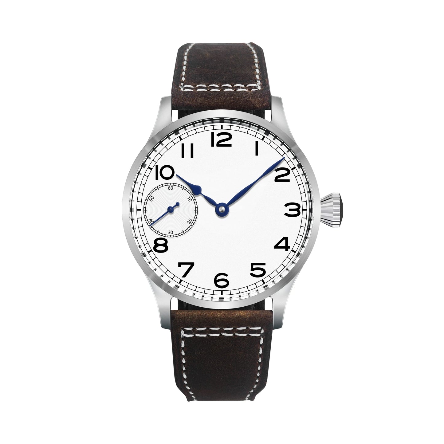 Corgeut Luxury Sapphire Glass 42 Mm Dial St3600 Or St3601 Hand-Wound Movement 316L Steel Case Men'S Watch 30 M Water Resistant