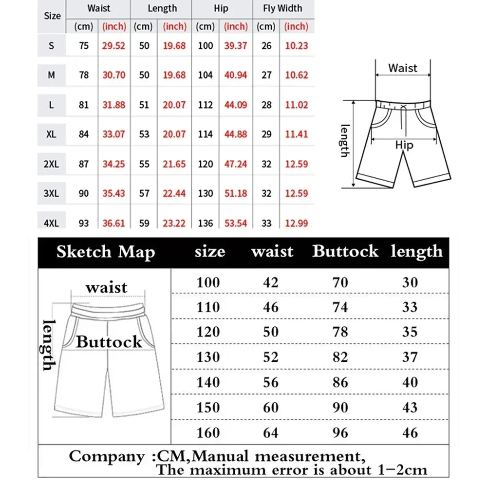 Ghost Face Pattern Print Casual Shorts Summer Street Shorts Sport Training Breathable Fashionable Shorts Quick-drying Streetwear