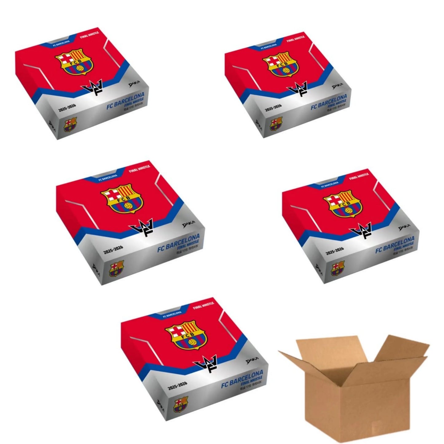 DAKA 25-26 Barcelona Final Whistle Star Carmeli Dalomar Signature Collection Card Barcelona Star Card Football Cup Souvenir Gift