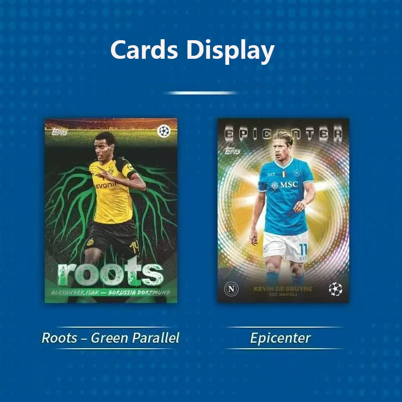 Genuine 2025-26 Season Topps Cards UCC Champions League European War UEFA Club Competition Football Flagship Series Collection