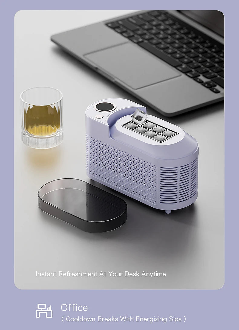 Small Ice Maker Mini Convenient Home Dormitory Office Camping Portable Ice Automatic Ice Making Box ice machine 110V/220V