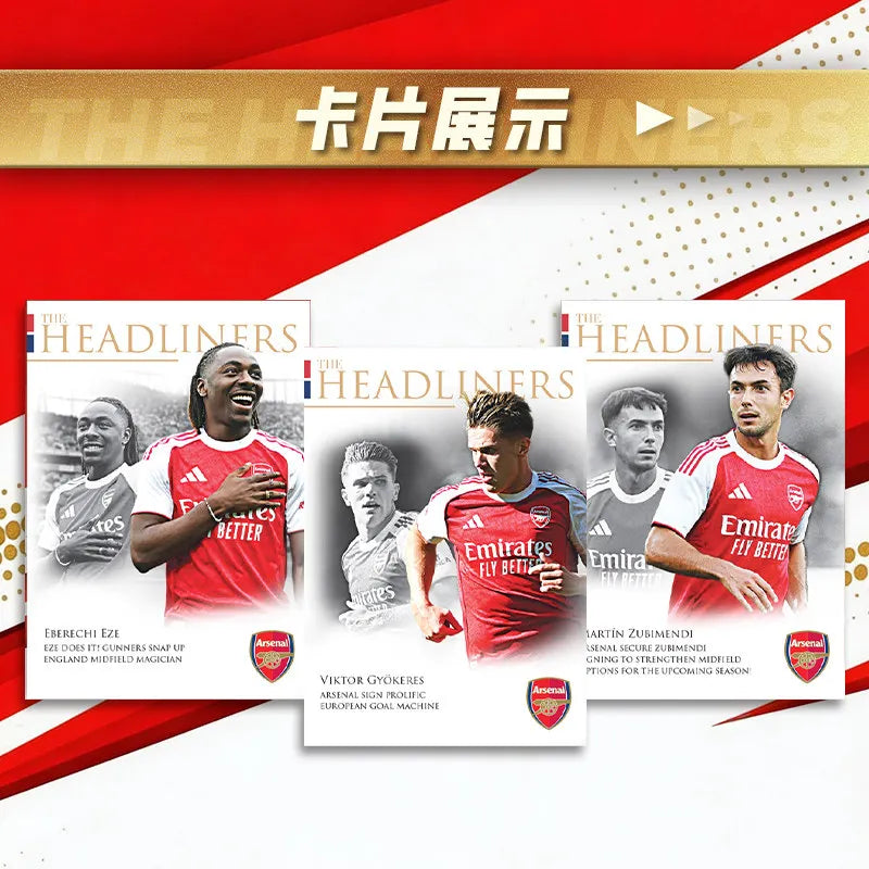 Genuine Futera 2025-26 Headliners Release 1 Soccer Trading Cards Official Licensed Collectible Football Cards Premium Gift Fans