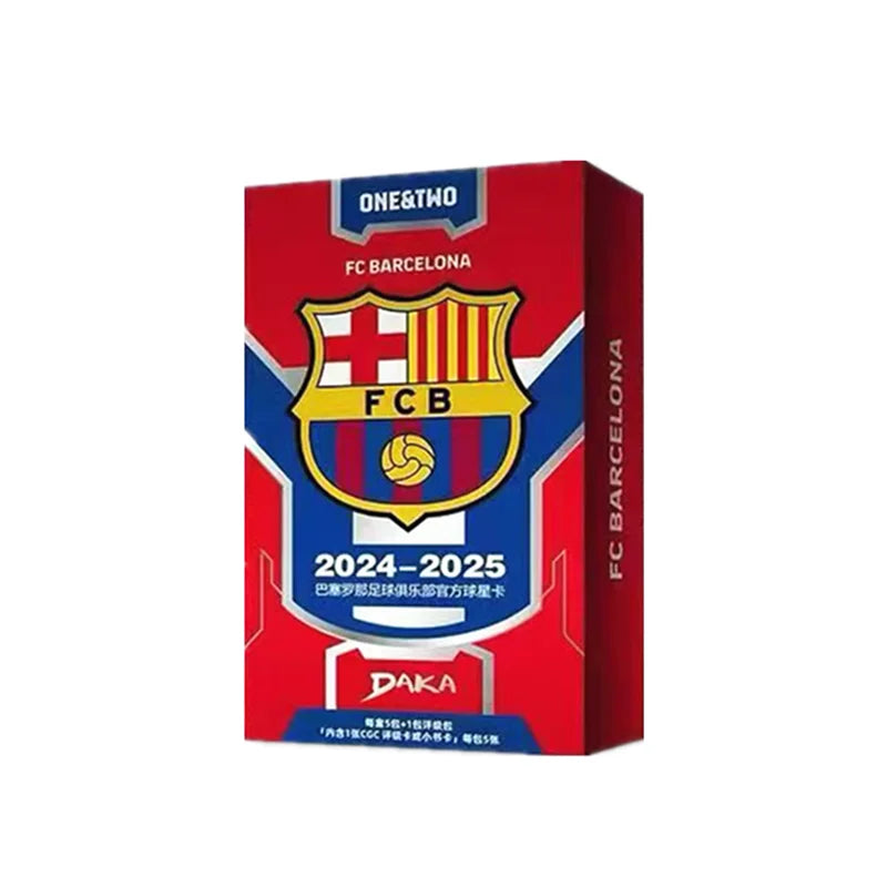 Official Authentic 2025 DAKA FC Barcelona Football Star Cards Rare Collection Signature Card Essential for Fans To Collect