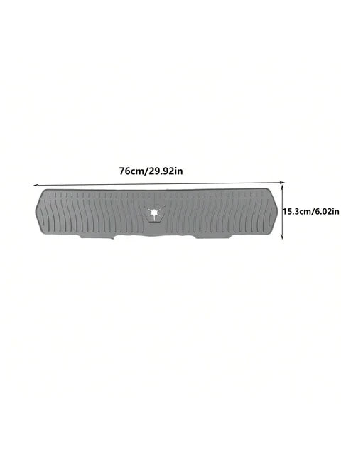 Kitchen Faucet Splash Pad Silicone Sink Faucet Splash Guard Mat Drain Pad Countertop Protector for Multipurpose Kitchen Gadgets