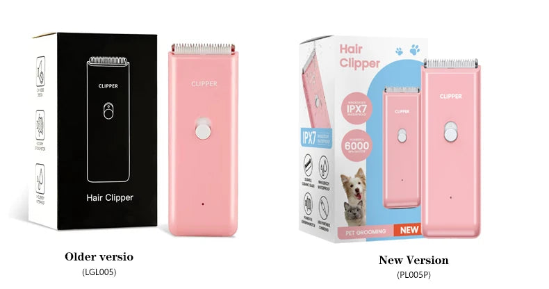 Pet grooming hospital kittensand puppies mute electric push clippers electric waterproof professional shaving haircutting talis