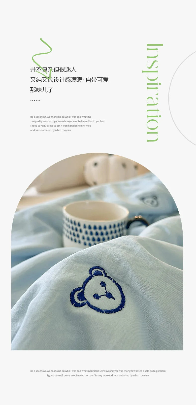 2025 New Embroidered, washed cotton, summer quilt, air-conditioned, skin friendly, breathable, machine washable bedding