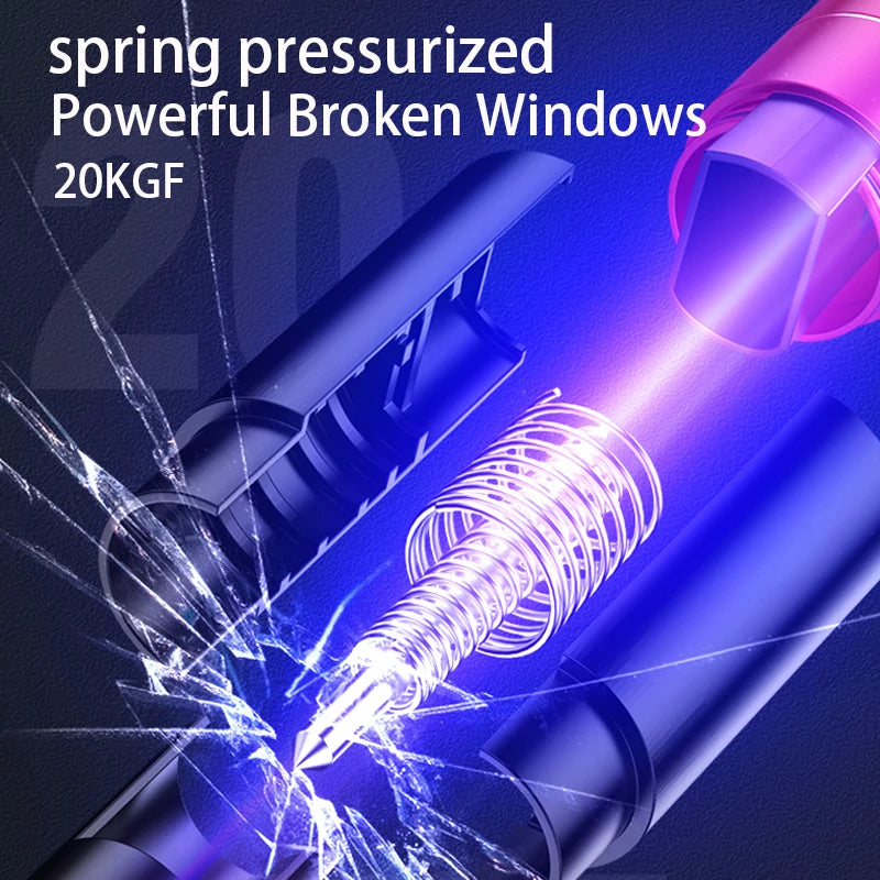 Car Emergency Hammer Cars Rescue Tools Safety Hammer Escape Seat Belt Cutter Lifesaving Auto Windows Glass Breaker Safety Hammer