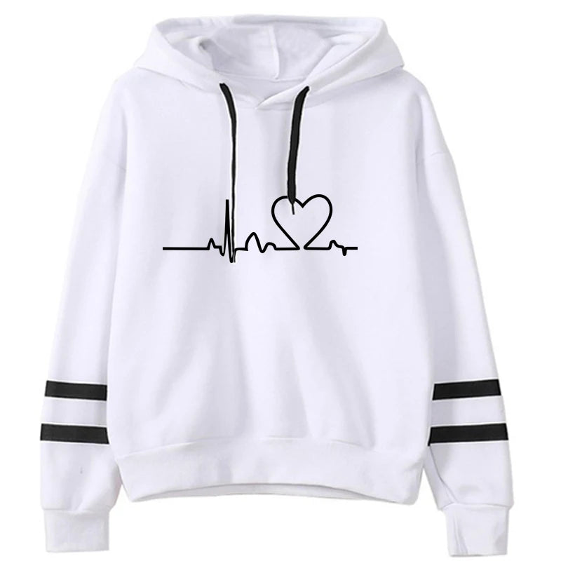 Womens Tracksuit Casual Stripe Versatile Sweatshirt Black Sweatpants Loose Print High Quality Outfits Single Piece Hoodies Pants