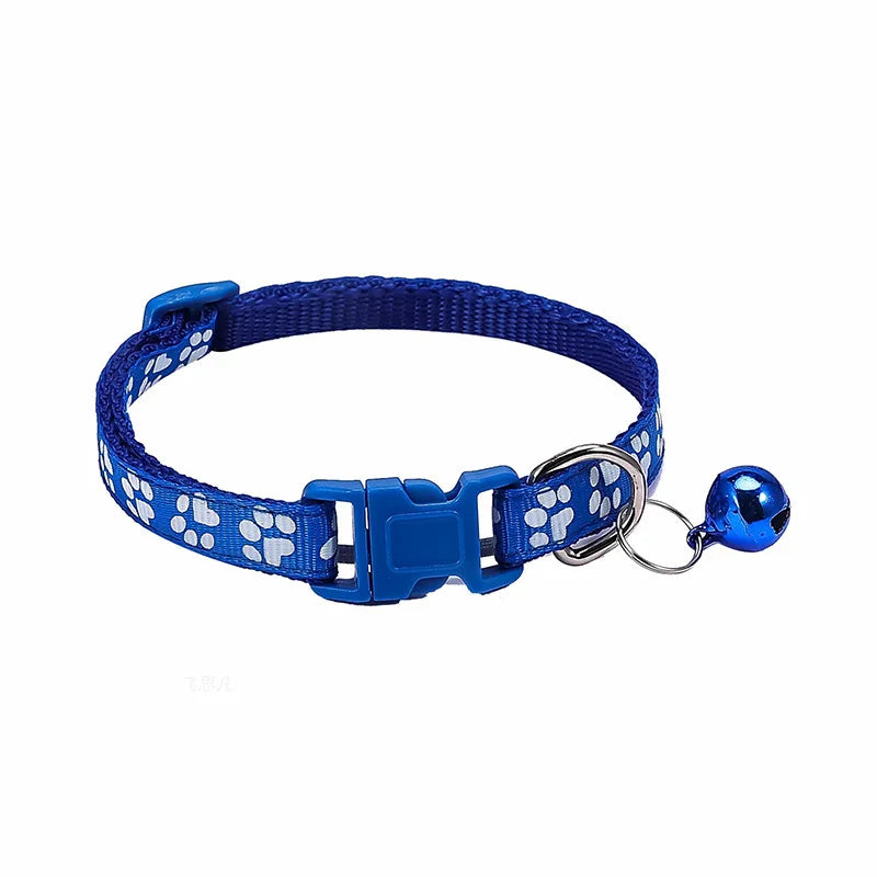 Pet Collar Universal for Cats and Dogs, Adjustable Size, Cute Pattern, Sturdy and Durable Small Cat and Dog Collar
