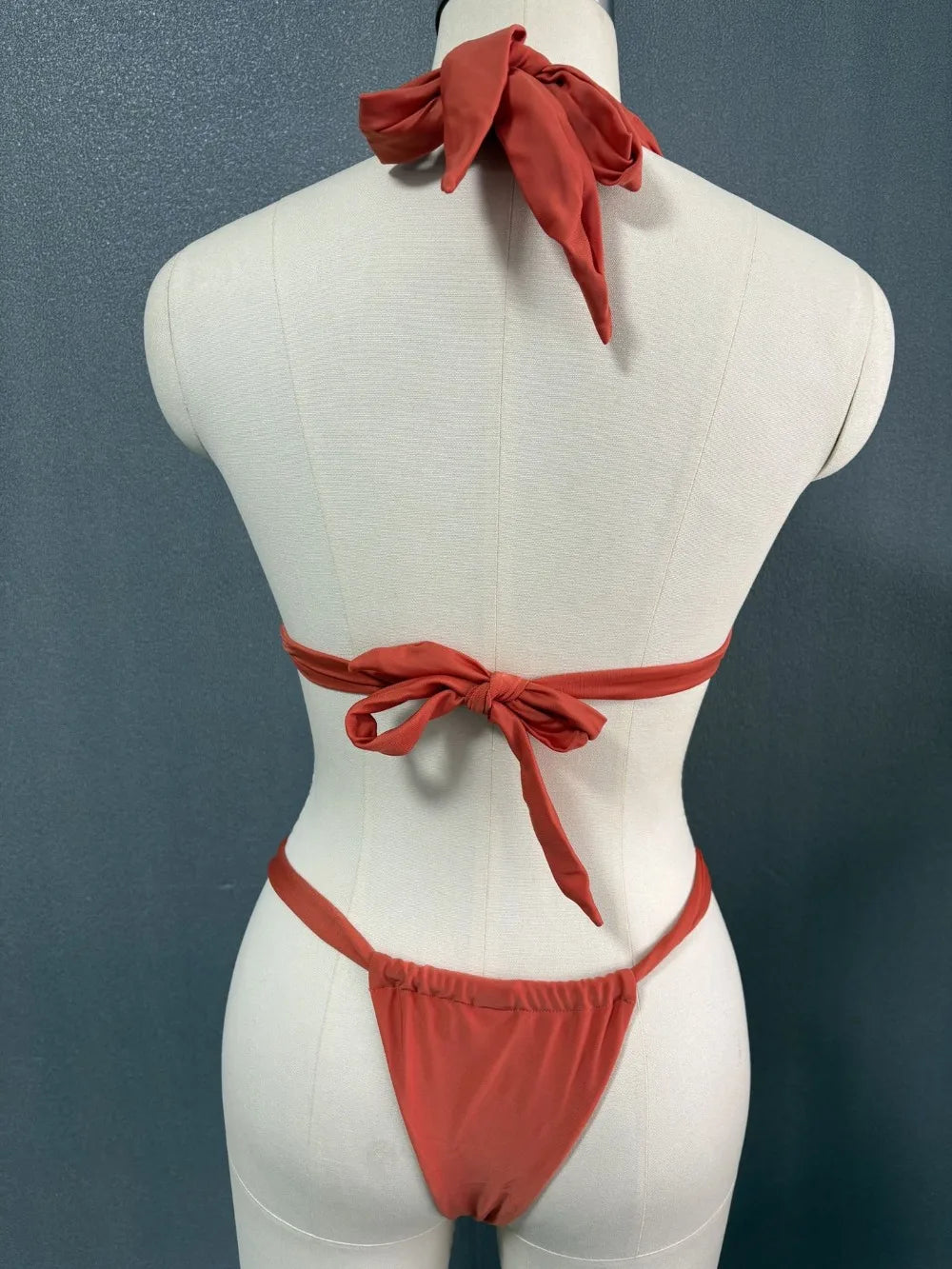 Sexy Swimsuit 2025 New Bathing Suit Solid Swimwear Low Waist Swimming Suit for Women Bikini Push Up Bather Brazilian Biquinis