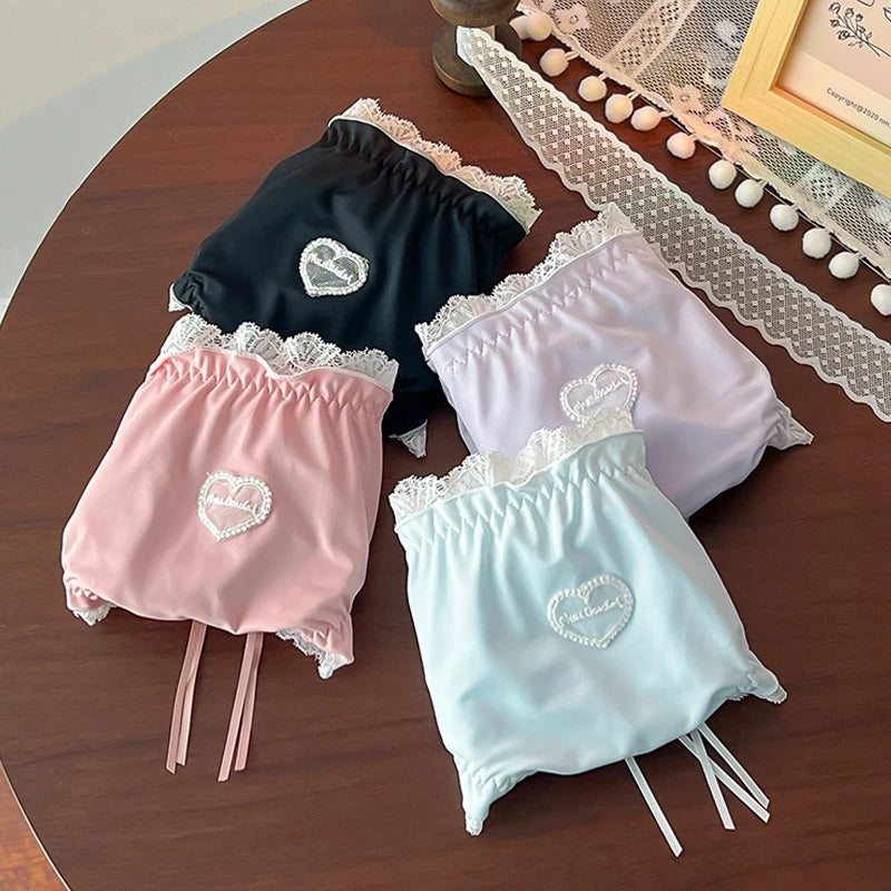 Sexy panties Plus size ropa interior femenina lace lenceria sweet calzones para mujer high elasticity underwear women Lingerie