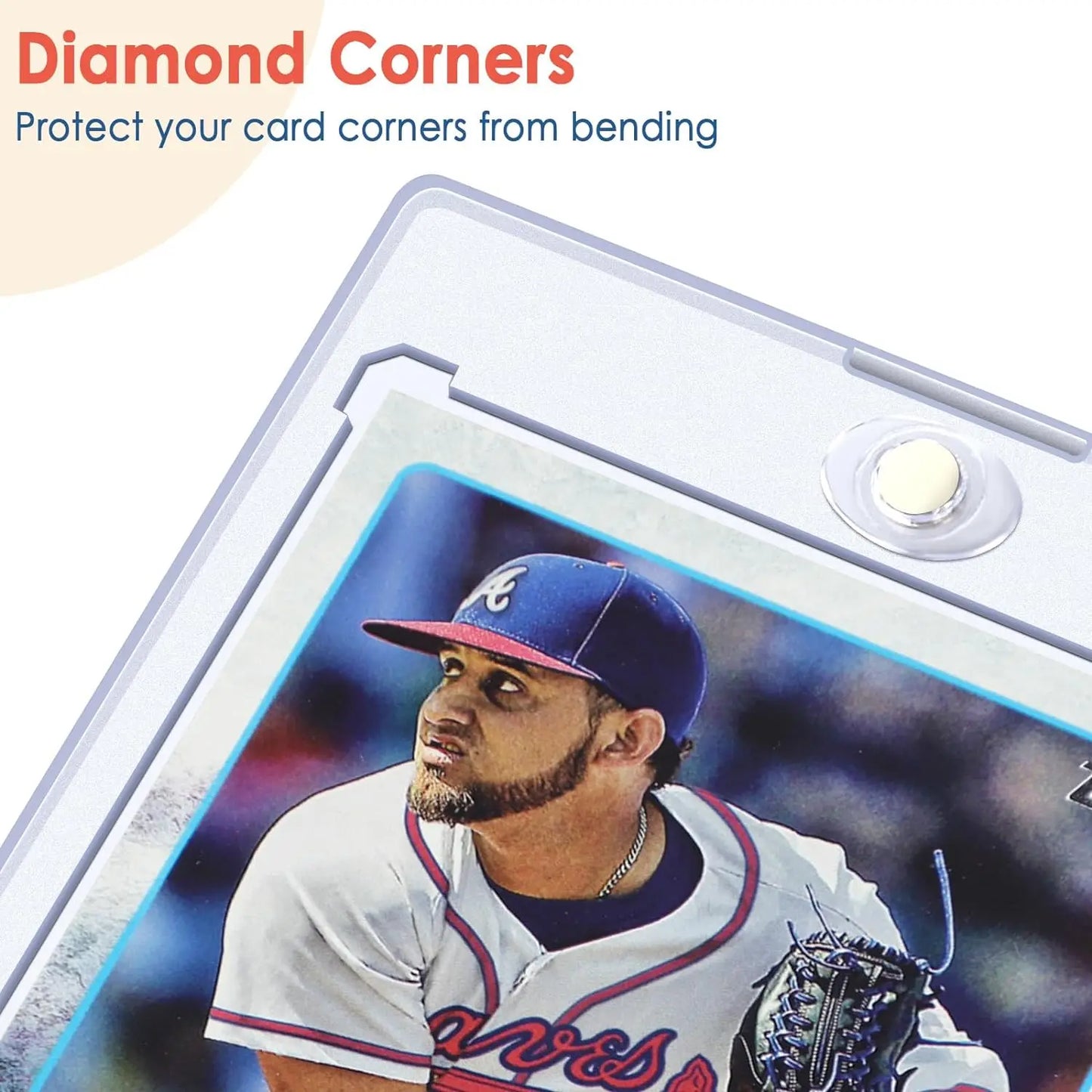 Magnetic Card Holder Support Set 35PT Hard Plastic Protectors Sleeves Trading Display Case Baseball Football Sports Yugioh Cards