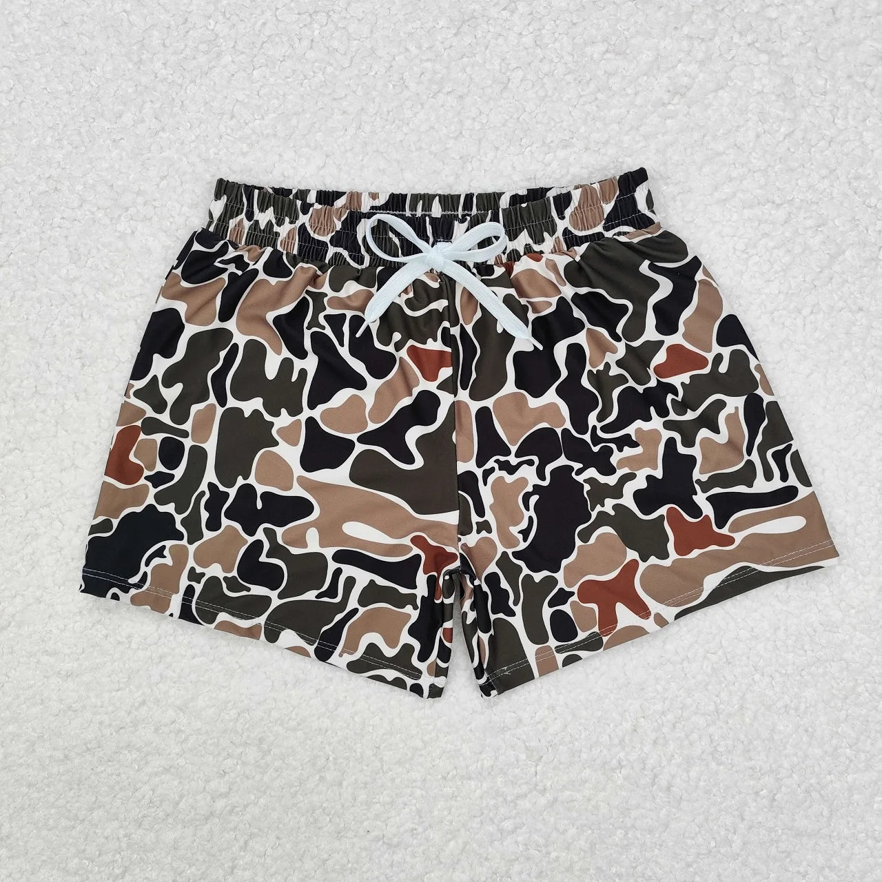 Wholesale Toddler Green Shorts Kids Ducks Camo Swimsuit Children Swimwear Clothing Children Swimming Trunks Baby Boy Clothes