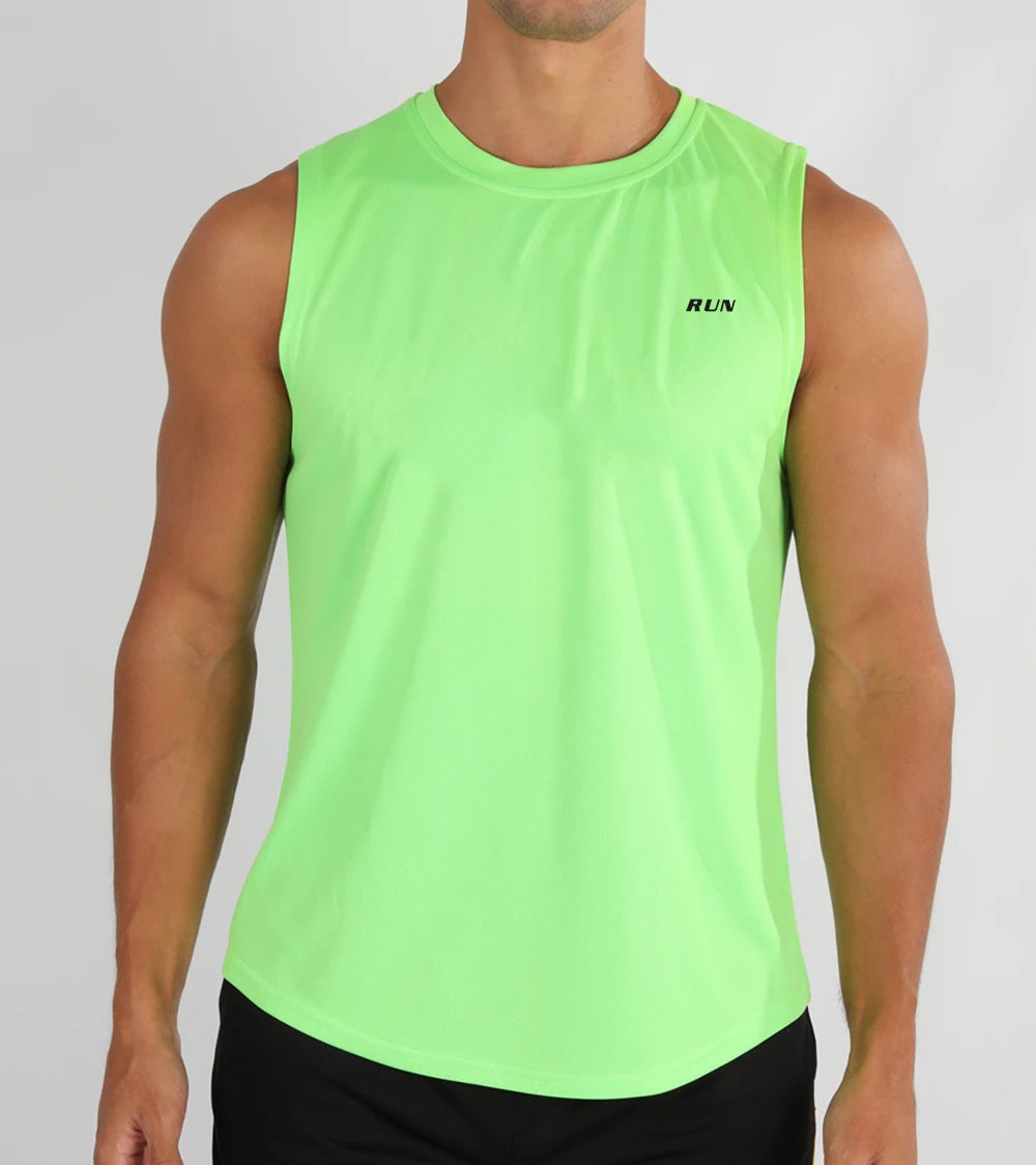 Men's Summer Fitness Vests, Fitness Training Clothes, Speed Fitness, Loose Sleeveless Shirts, Men's Fashion Basketball Vests