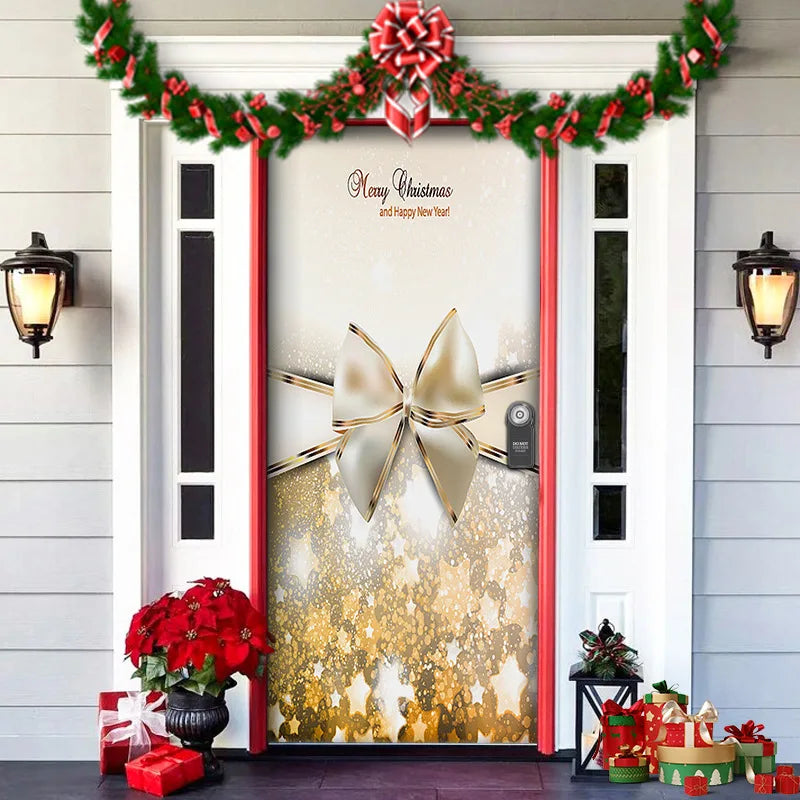 Halloween Decoration Door Curtain Cartoon Ghost Pumpkin Reindeer Home Horry Hanging Ornament Dream Party Entrance Navidad