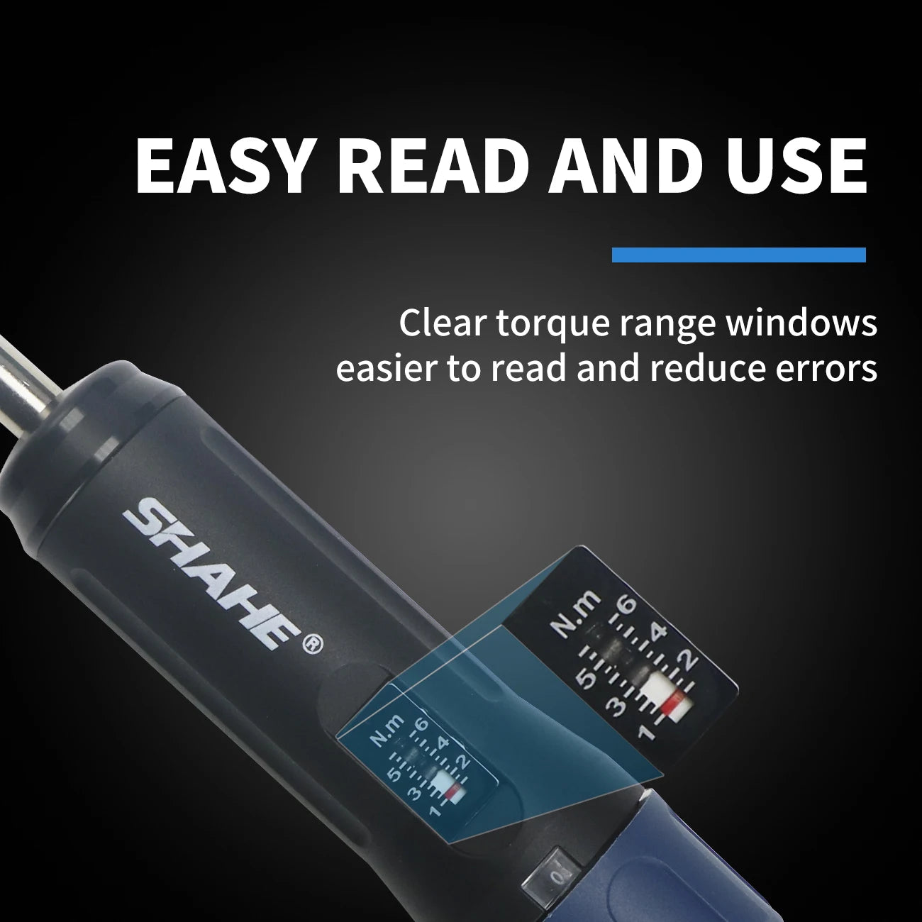 SHAHE Professional High Precision Preset Torque Screwdriver Economical Torque Wrench Hand Tools