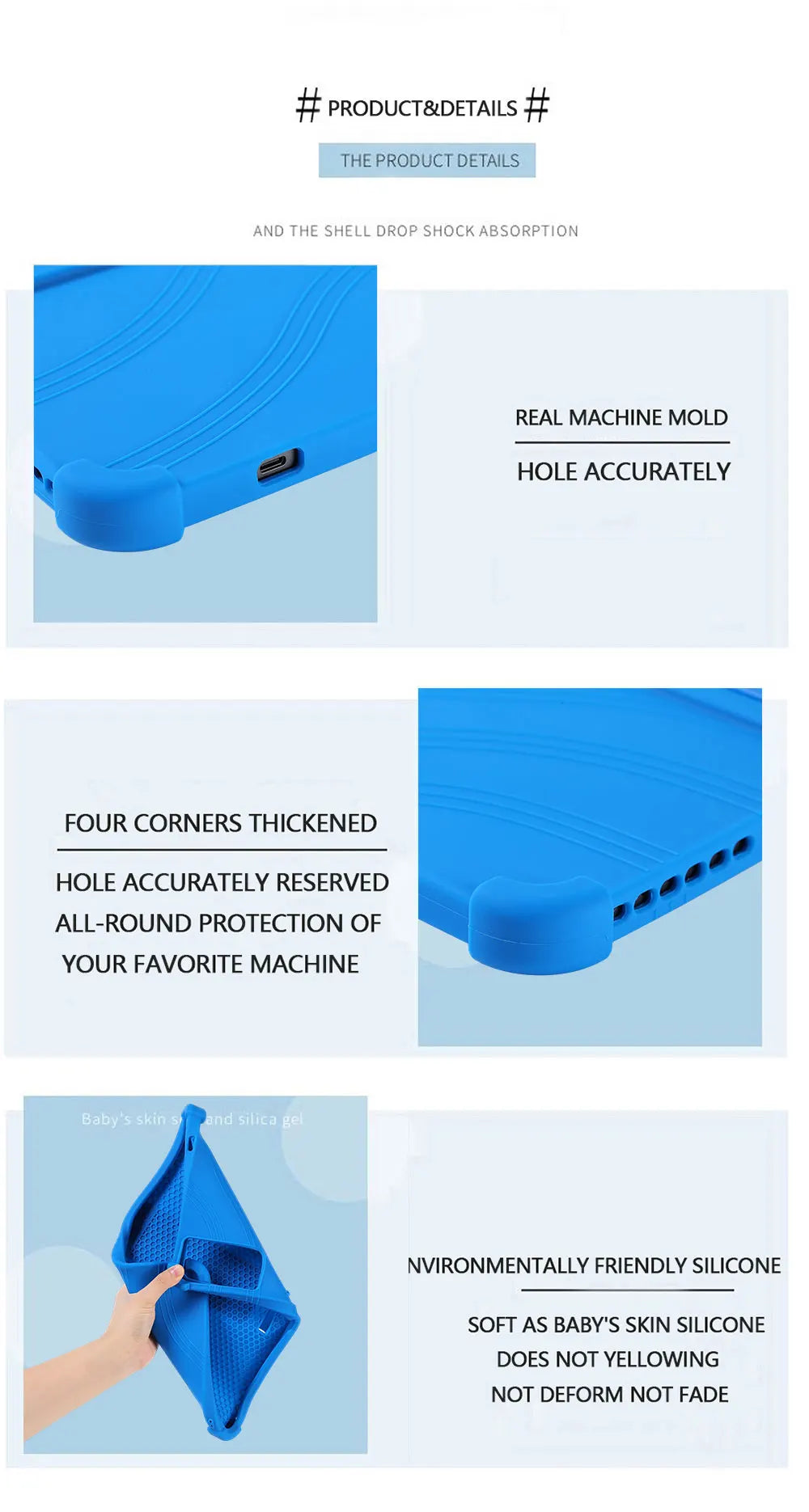 For  Teclast T65 Tablet 13.4-inch Eco-Friendly Silicone Tablet Case - Soft Shell Design, Shockproof & Durable Protection