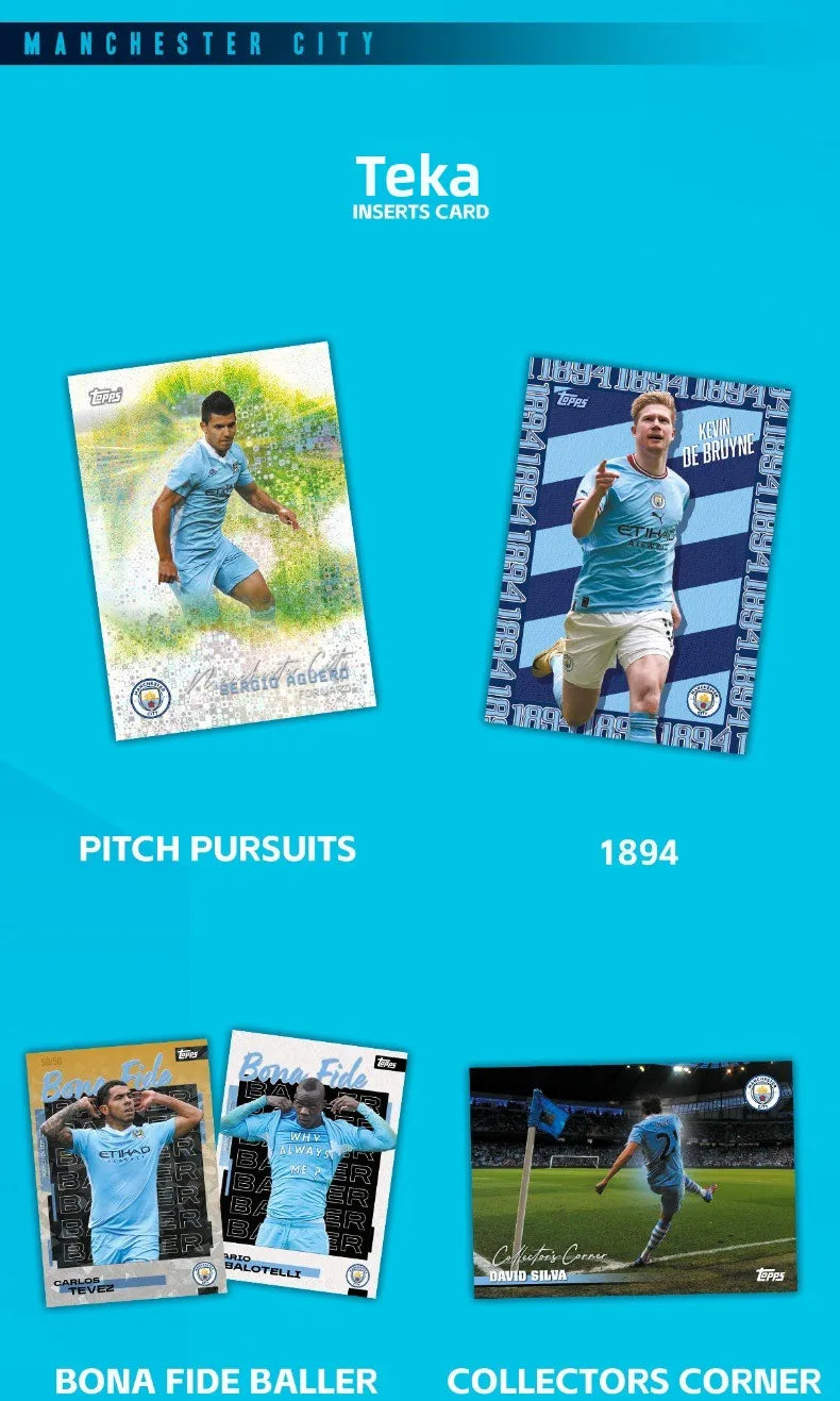 2025/26 Topps Genuine Soccer Trading Cards Man Utd PSG Juventus Chelsea Bayern Man City Barca Rare Auto Parallel Collectibles