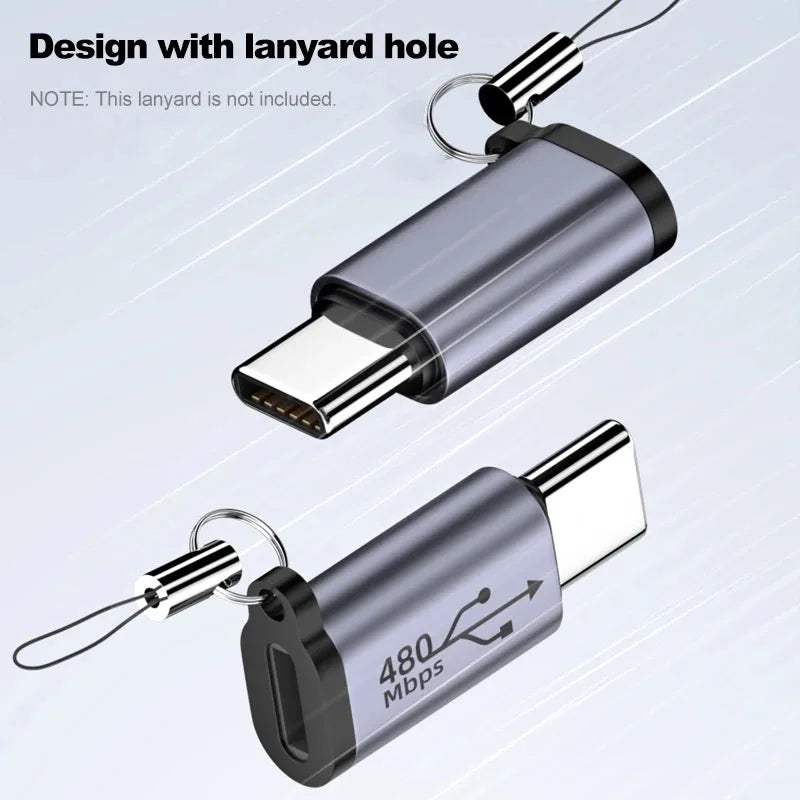 TypeCFemale to Mini USB/Type C/ios Female to Micro USB/Micro USB Female to Type C/Micro USB Female to Mini USB Connector Adapter
