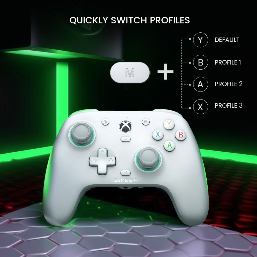 GameSir G7 SE Xbox Gaming Controller Gamepad for Xbox Series X, Xbox Series S, Xbox One, Hall Joystick PC, Replaceable panels