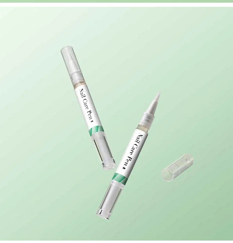 Nail Care Pen Nourish and Moisturize Nails Prevent Fungal Infections Improve Appearance Flat Brush Head Design Daily Nail Care