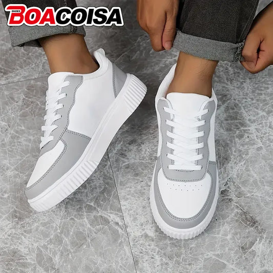 Women's Casual Shoes Breathable Walking Flat Shoes Sneakers White Female Footwear Sports Running Outdoor Walking For Men Tennis