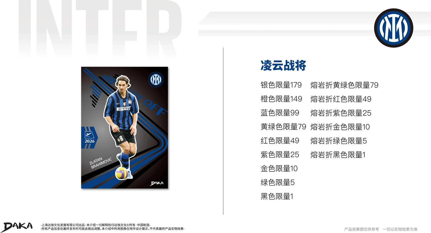‌2025-2026 Daka Ronaldo Messi Yamal Mbappe Roberto Baggio Football Collection Card Real Madrid Barcelona Manchester Player Card