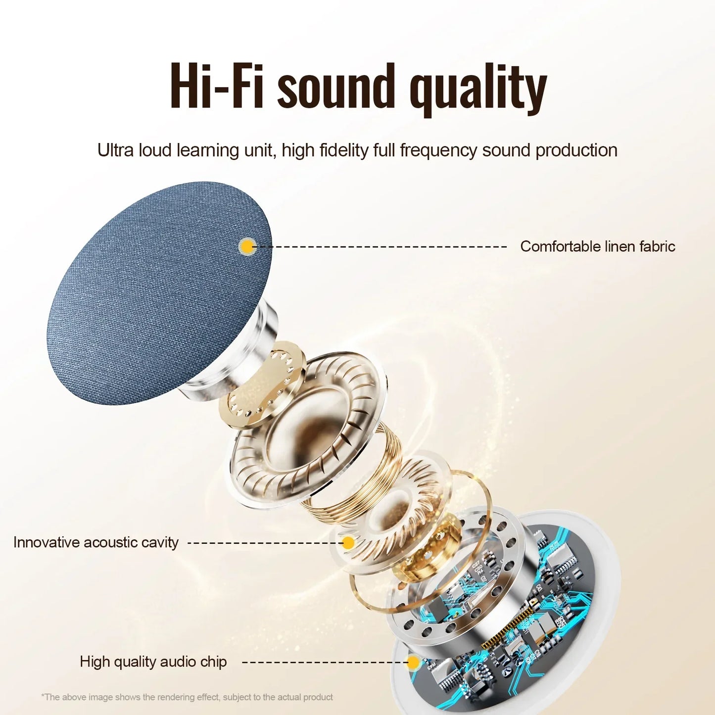 Under Pillow Sleep Speaker Ultra Slim HiFi Noise Reduction Bone Conduction Sound Machine for Deep Sleep Relaxation 2026 New ﻿
