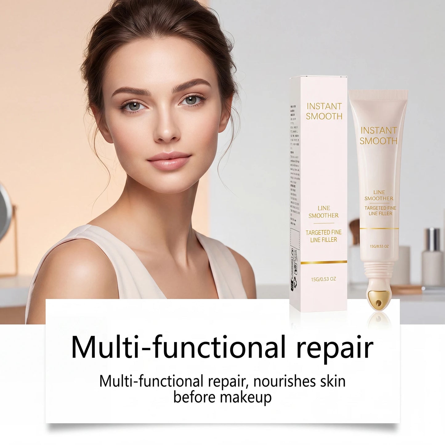 Soft and smooth makeup primer creates a clear, natural, and flawless makeup look that is light, moist and highly moisturizing.