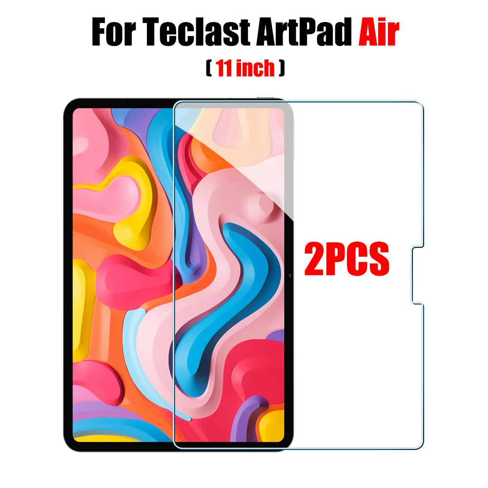 2PCS Tempered Glass Screen Protector for Teclast Artpad Pro Air 2025 12.7 Tablet Accessories Film