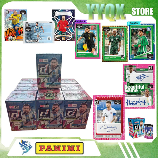 Panini 2026 Donruss Road To FIFA World Cup Messi Cristiano Ronaldo Collection Card Periphery Boy Surprise Gift Rare Toy