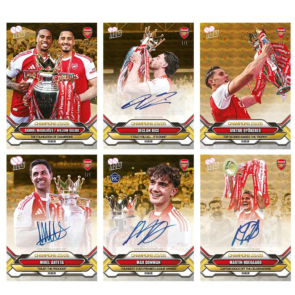 Soccor DIY Homemade Mikel Arteta Max Dowman Declan Rice Martin Odegaard Laser Color Flash Collectible Cards Holiday Gift