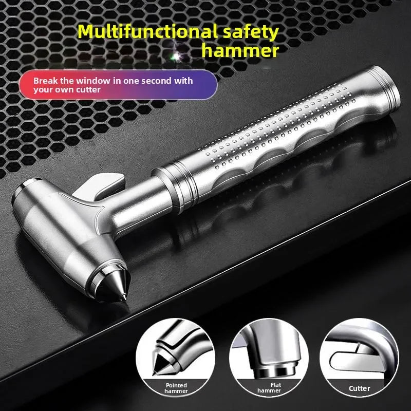 Car Safety Hammer Car Window Breaker Emergency Hammer with Seat Belt Cutter for Auto Rescue Escape Life Saver Hammer