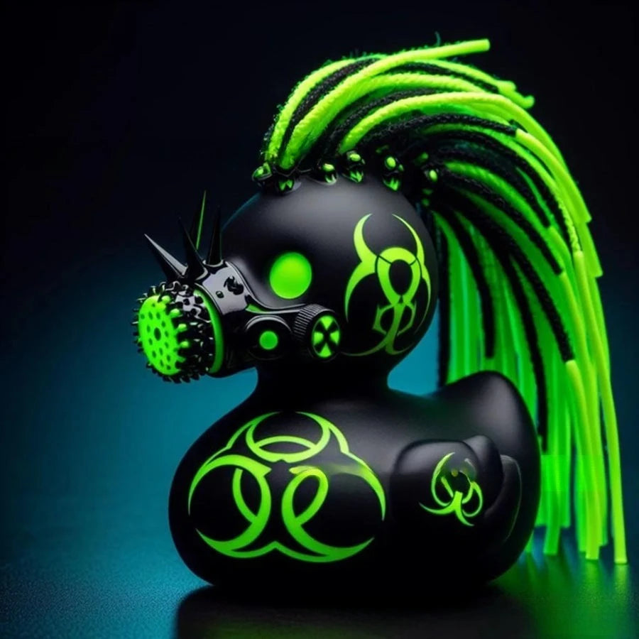 Halloween Party Decoration Resin Craft Small Ornaments Demon Duck Home Living Room Bedroom Desktop Small Ornaments Simple Style